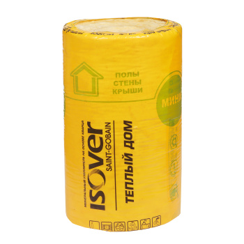 Утеплитель ISOVER Теплый дом Мини Твин, 50 мм, 2 плиты, 10 м²