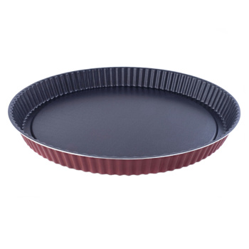 Форма для выпечки алюм.а/приг. d28см волн.борт RZ-054 "Scovo" *1/13