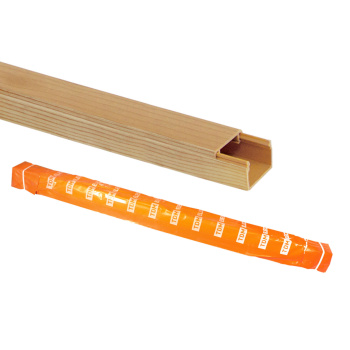 Кабель-канал 12*12мм (дл. 2м) сосна "ЭКО" 3D TDM SQ0402-2301 *70