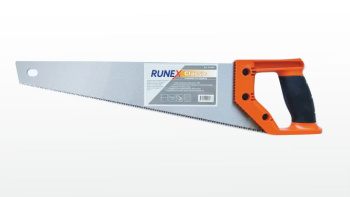 Ножовка по дереву 400мм 3D средний каленный зуб двухкомп.ручка (577401) Runex Classic *1/6/24